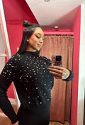 Maglione diamantato