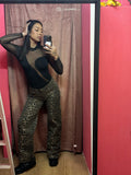 Jeans leopardati