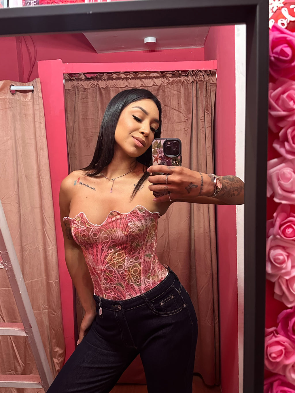 Corsetto rosa