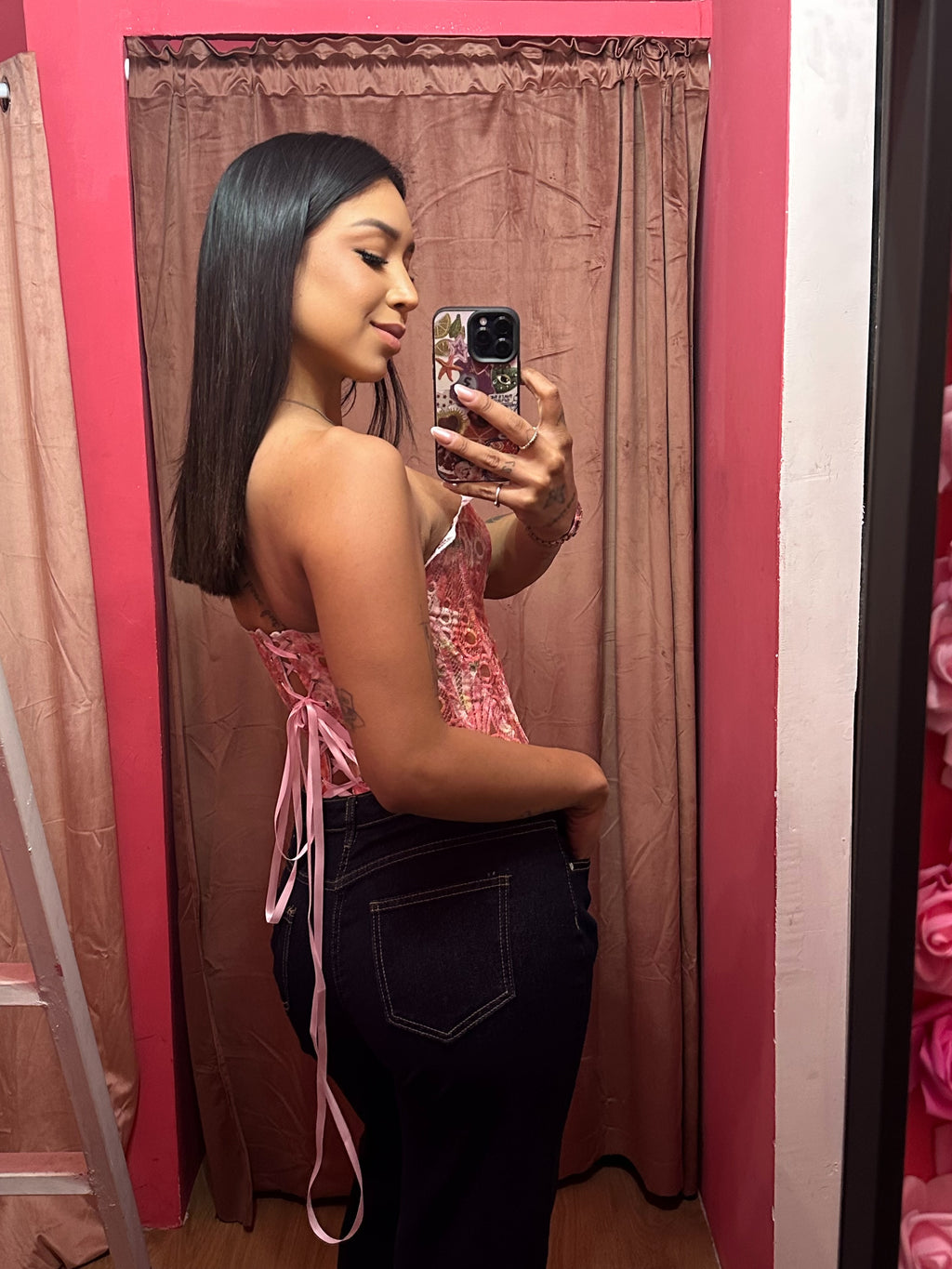 Corsetto rosa
