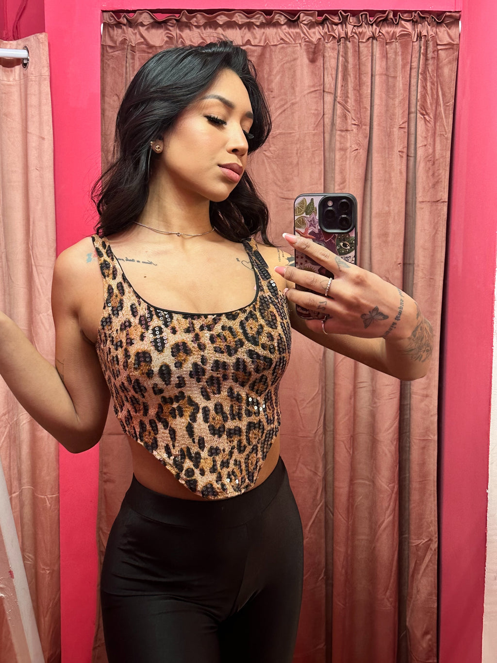 Top leopardato