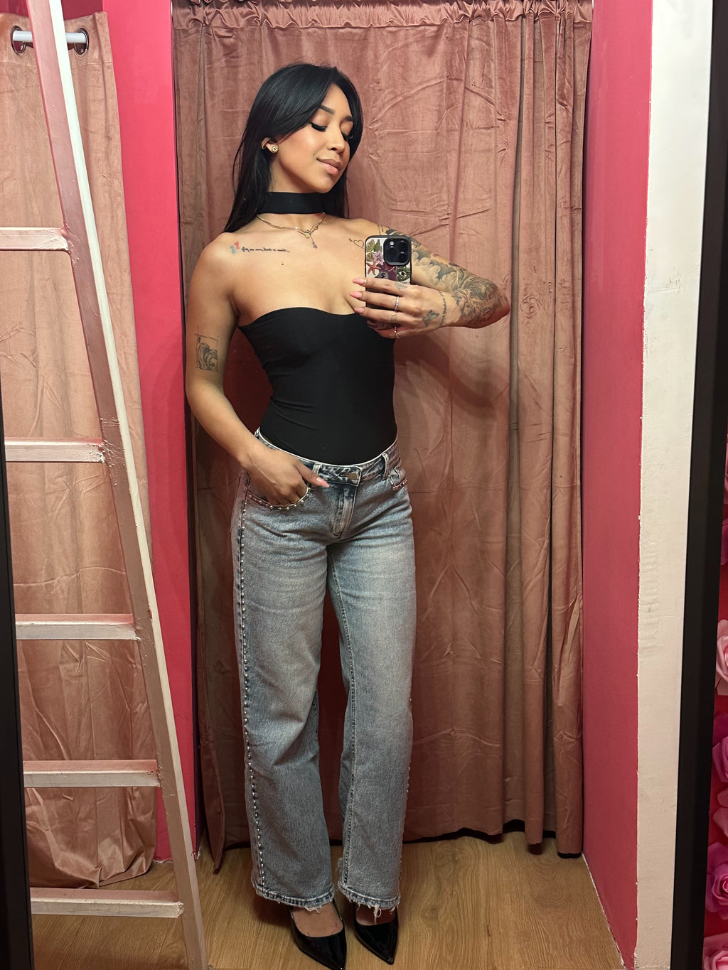Jeans gris